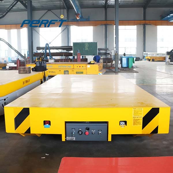 industrial motorized material handling cart for plant equipment transferring 75t